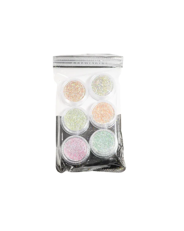 Decoración Set de Glitter para Uñas