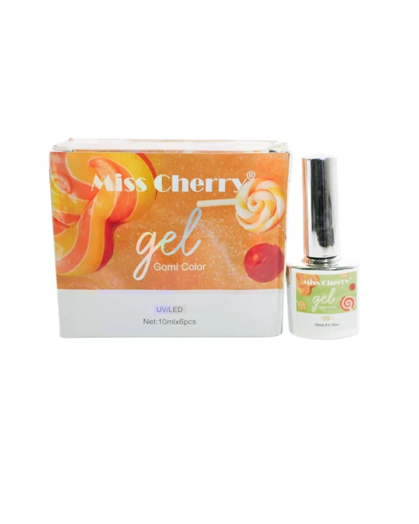 Gel Gama Gomi Color Miss Cherry 06 pzas