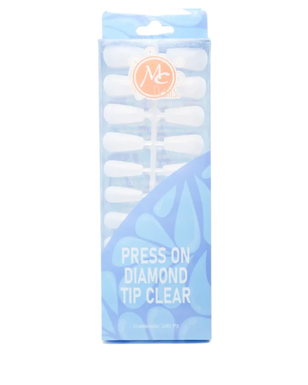 Tip Clear Press On MC Nails