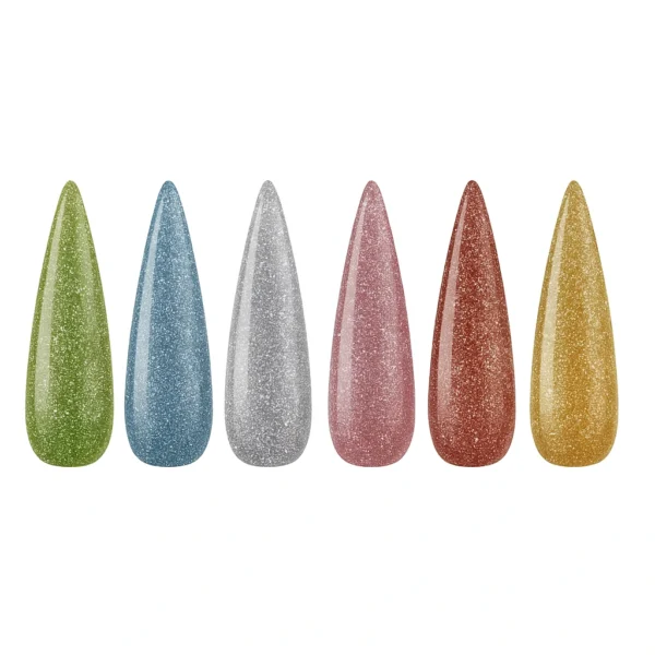 Gel Gama Ojo de Gato Blingbling Miss Cherry 06 pzas - Imagen 2