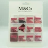 Blister de decoración de uñas M&CO Set de 12 compartimentos #1