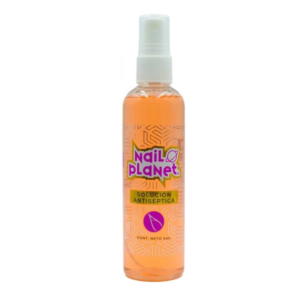 Solución Antiseptica 4oz (Limpiador de Herramientas) Nail Planet 01 pza
