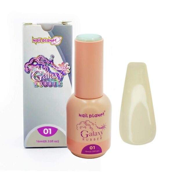 Galaxy Rubber 16ml #01 Nail Planet 01 pza