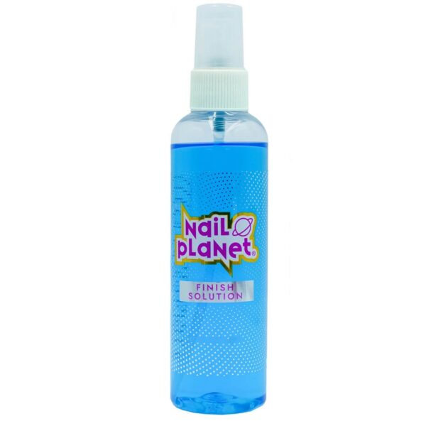Finish Solution 80z Con Atomizador Azul Nail Planet 01 pza