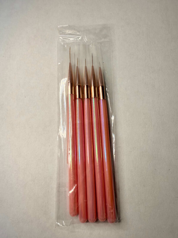 Set Pinceles Liner 05 pzas